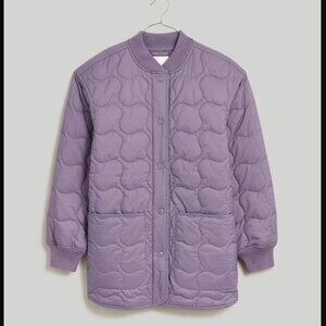 Madewell Quilted Bomber Jacket